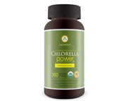 AQUASOLAR CHLORELLA POWER SUPER ALIMENTO VERDE CLOROFILA 360 TAB